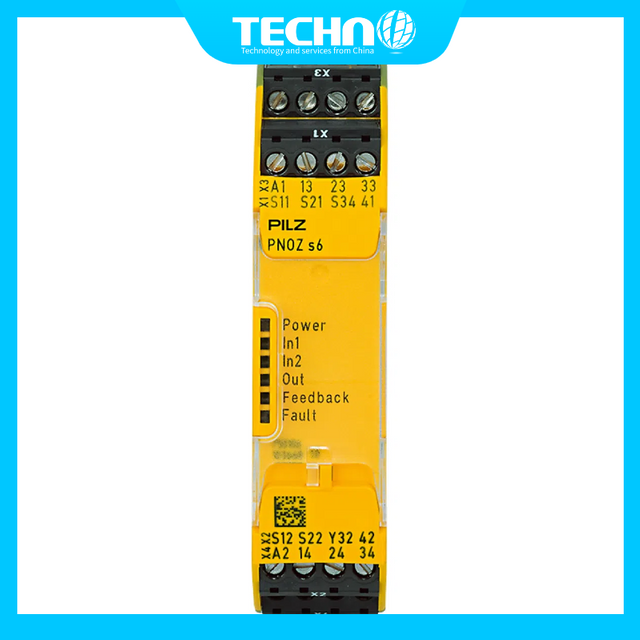 PNOZ s6 750106 750136 751106 751136 750126 750156 751126 751156 750105 750135 751105 751185 751135 750109 751109 751189 751909 Pilz Safety Relay 